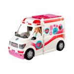 Barbie Emergency Vehicle Transforms Into Care Clinic