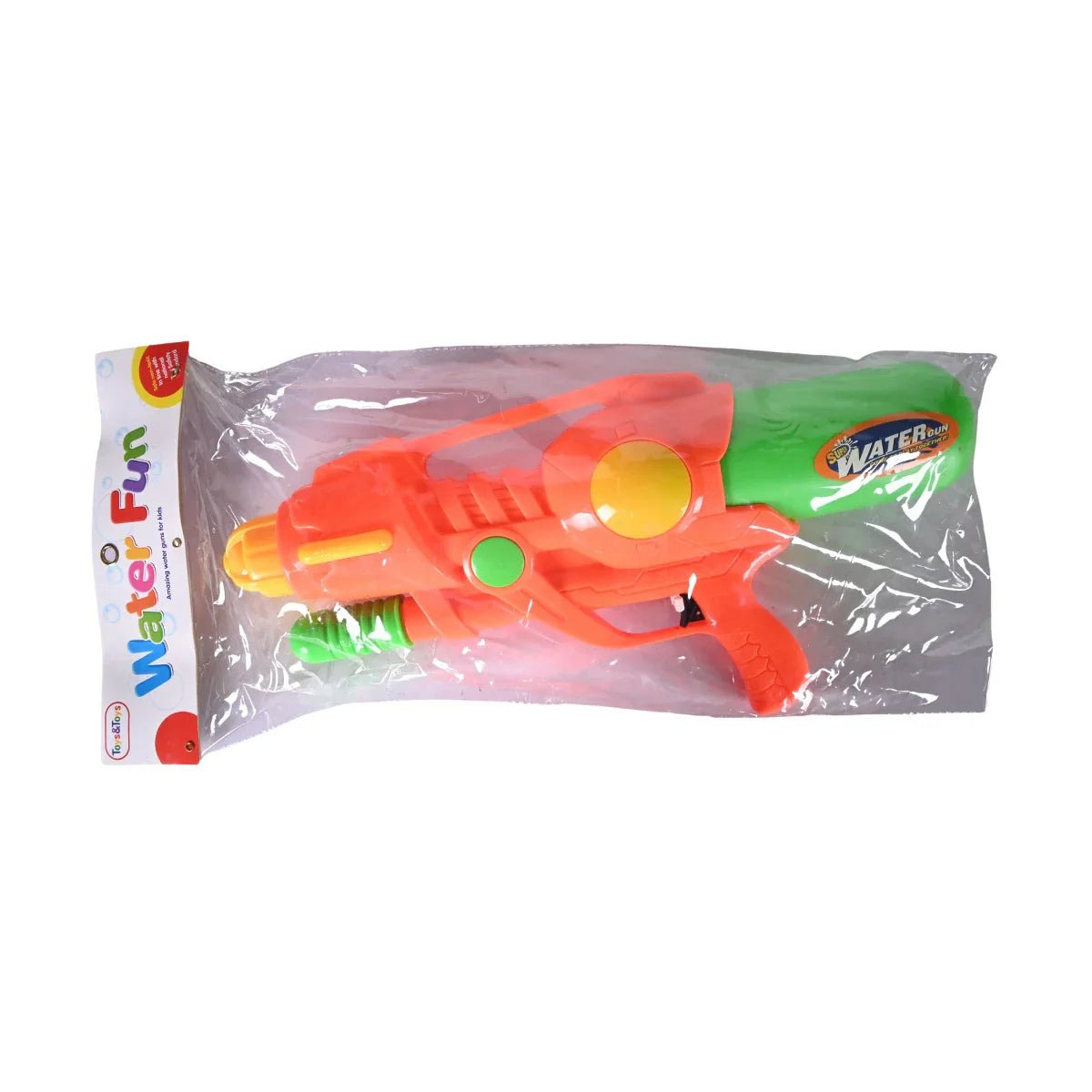 0-14-WG07OR_9a2ef9c5-38e5-4ab5-8f7c-7d42e02712c8 Water Fun Blaster Water Gun - Orange & Green Super Soaker for Kids - Image 1
