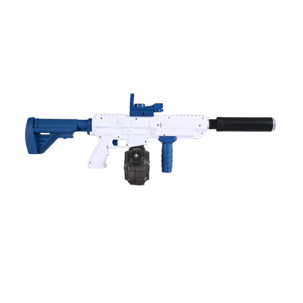 0-14-Y4AWH M416 Electric Semi-Automatic Water Gun - High-Capacity Drum Magazine Toy Launcher - Image 1
