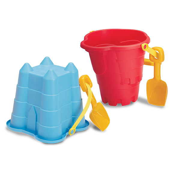 01600product.png Jumbo Castle Mold, Pail & Shovel - Image 1