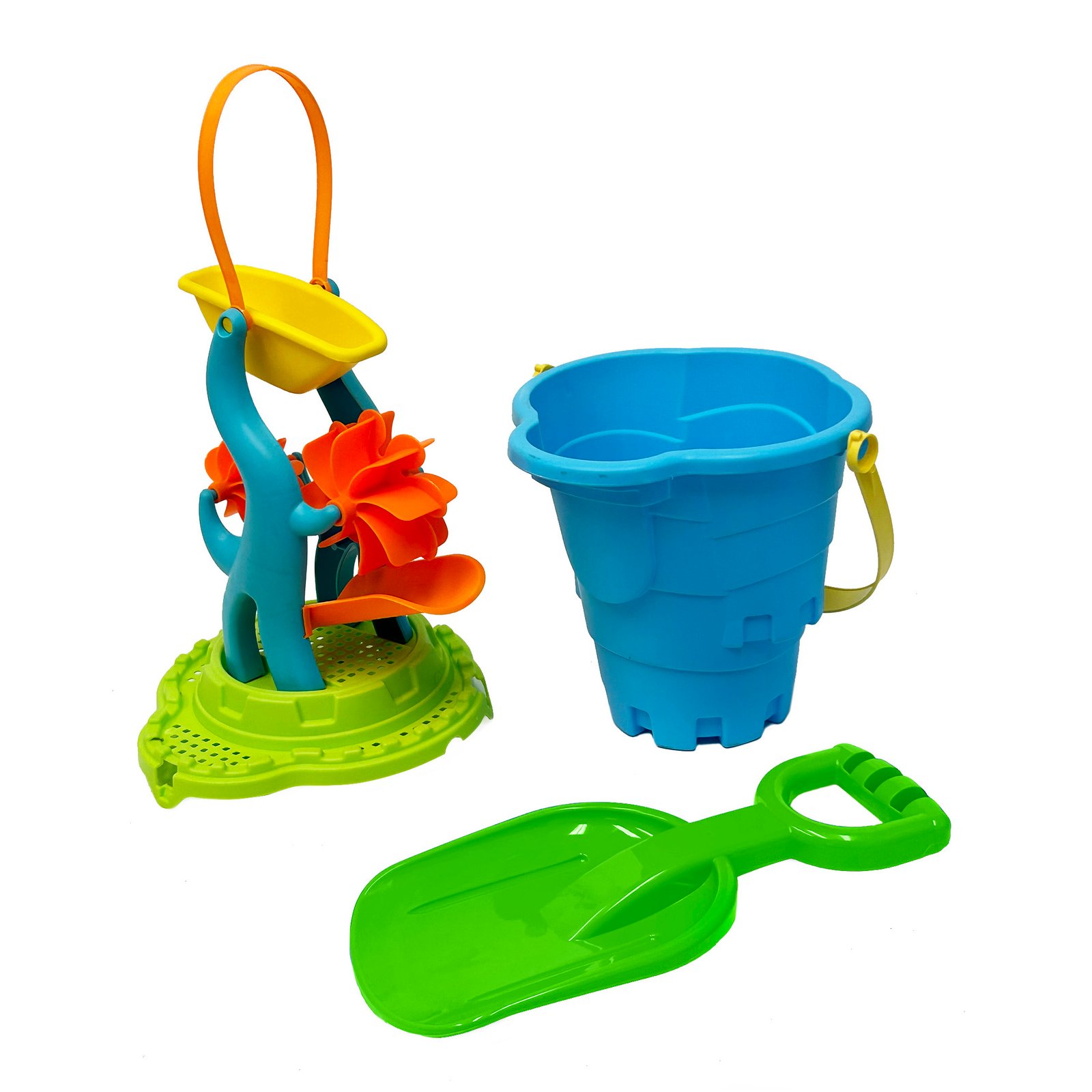 02860-pieces.jpg Beach Tower of Fun with Beach Shovel - Image 1